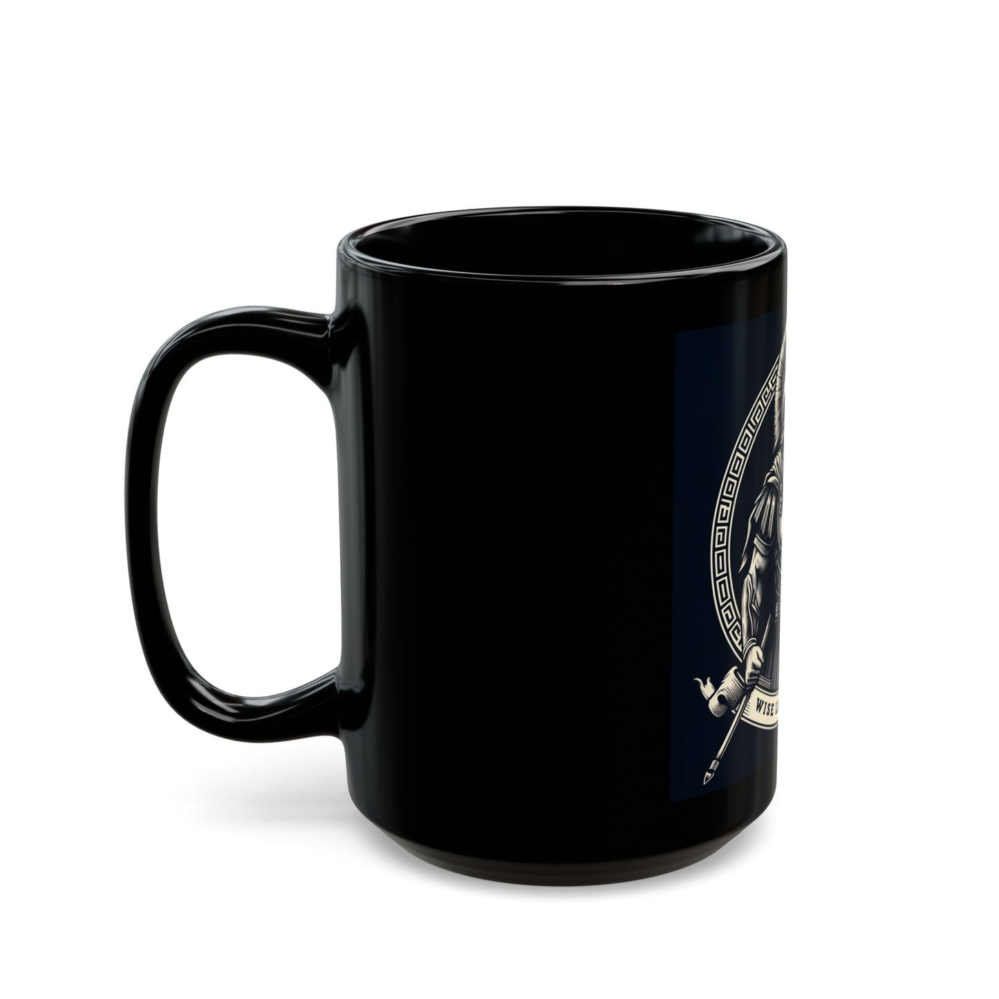 Spartan Warrior Black Mug (11oz, 15oz)