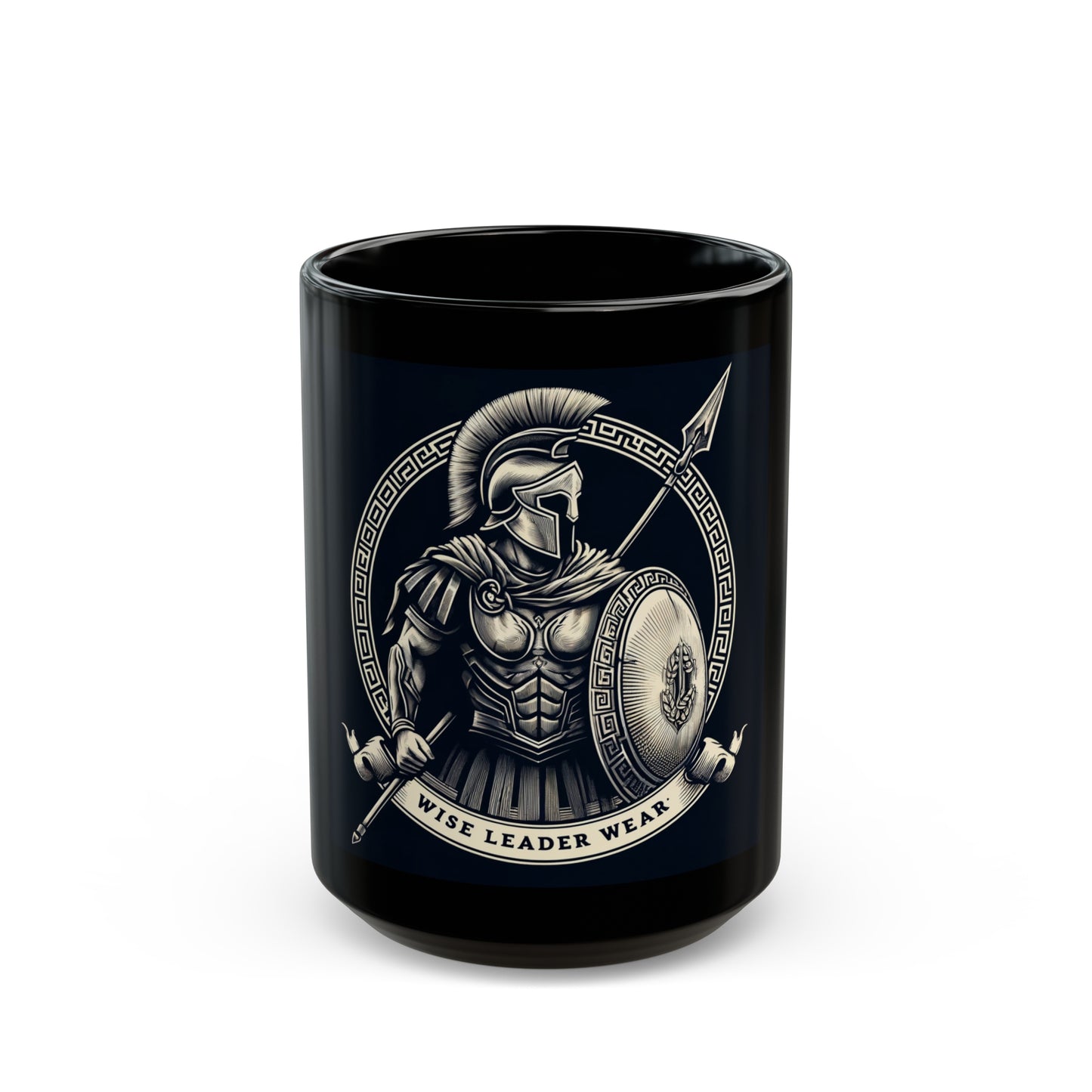 Spartan Warrior Black Mug (11oz, 15oz)